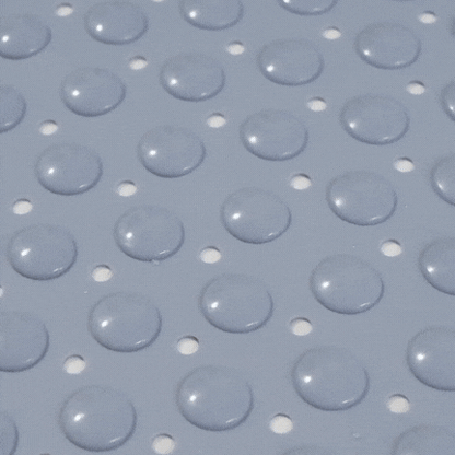 SafeGrip | Alfombrilla de ducha antideslizante con cepillo integrado para pies | Higiene mejorada para duchas seguras y limpias