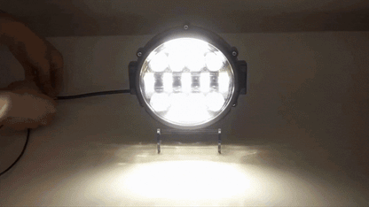 7-Inch Ultra Bright Long-Range LED Spotlight for Vehicles