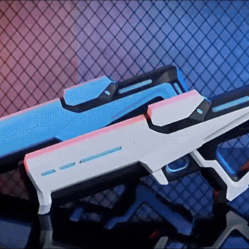 Electric Water Gun for Kids and Adults, Automatic Water Gun with Long Range, Rechargeable Squirt Gun for Summer Pool Fun