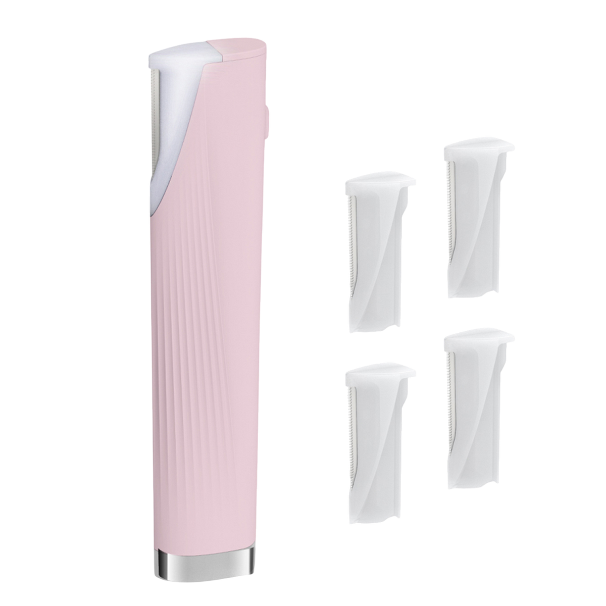 Sonic Facial Exfoliator with LED Light & 3 Speed Settings for Smooth Skin & Peach Fuzz Removal at Home