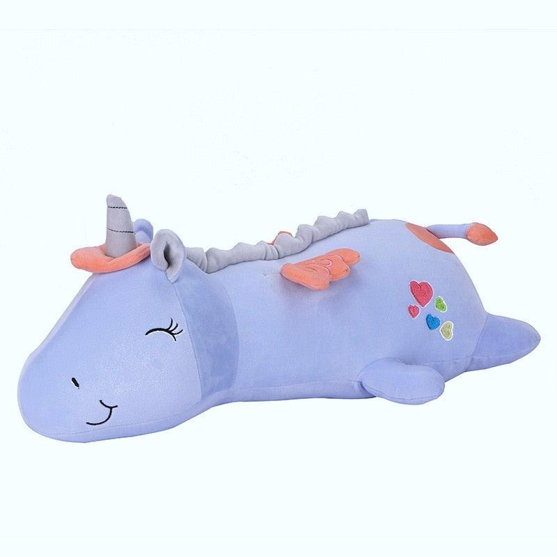 Light-Up Unicorn Plush Toy with Rainbow LED Glow | Soft Stuffed Nightlight for Girls & Boys | Battery-Powered Cuddle Buddy Bedroom