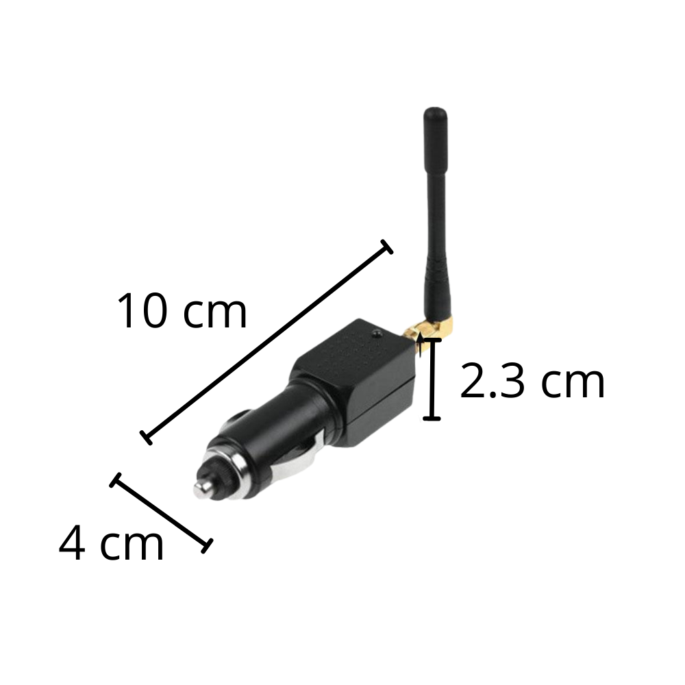 Vehicle GPS Signal Jammer Portable Privacy Device with Cigarette Lighter Adapter for Cars Trucks SUVs Anti-Tracking Protection Tool