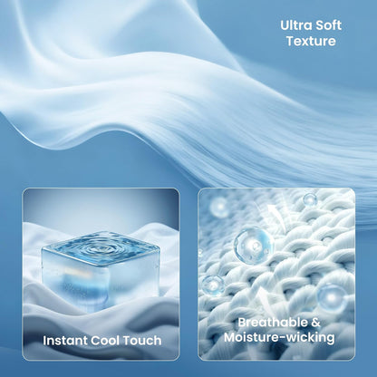 Colección Cooling Comfort | Manta refrescante con tecnología Arc-Chill | Manta ligera de verano para personas calurosas