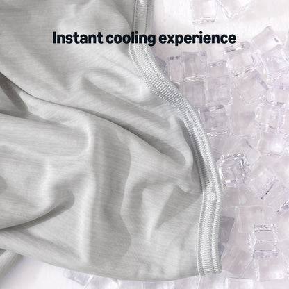 Comodidad refrescante | Manta ligera reversible para personas calurosas | Manta fina y suave para cama y sofá