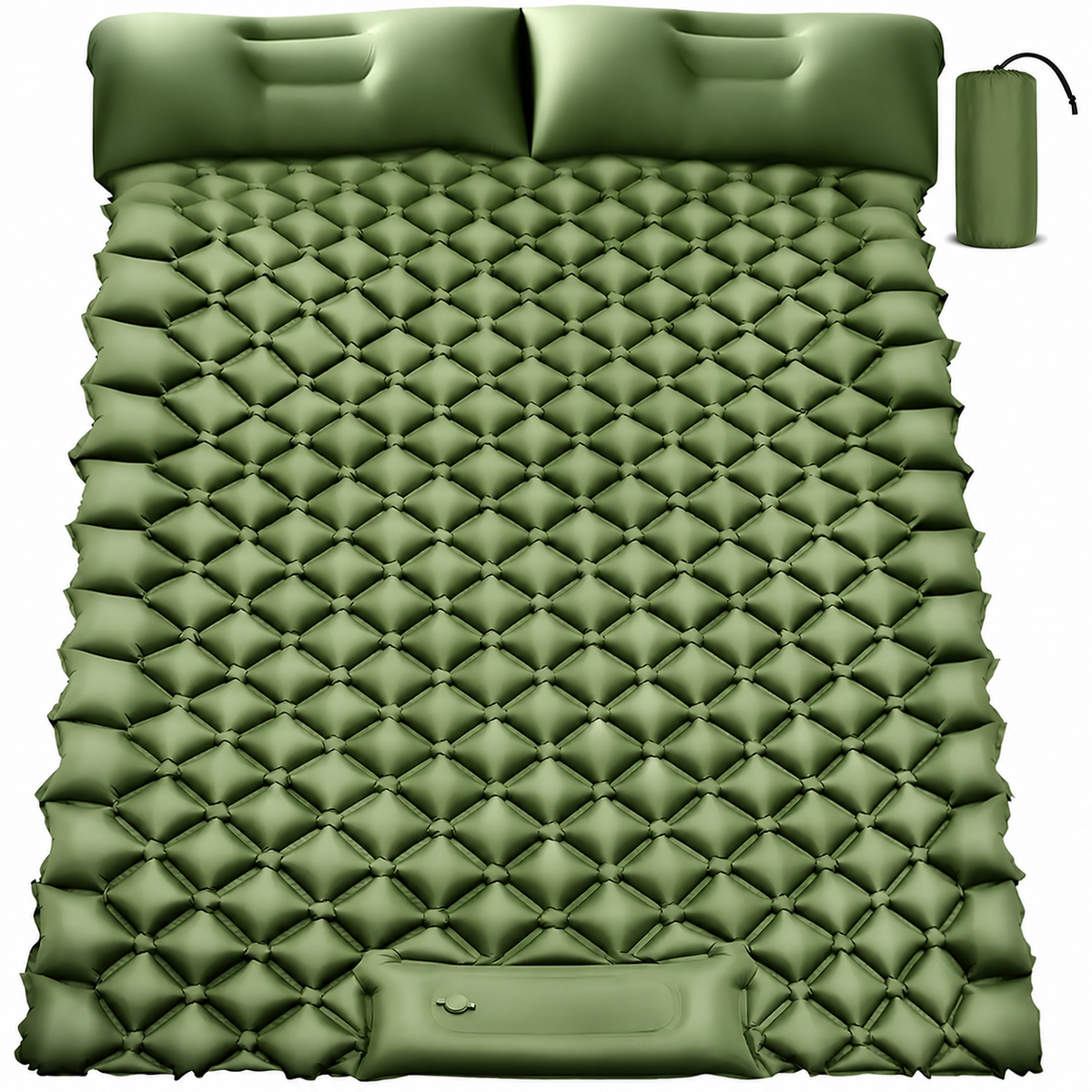 Esenciales para exteriores | Esterilla inflable ultraligera con diseño de TPU | Esterilla portátil para mayor comodidad y conveniencia