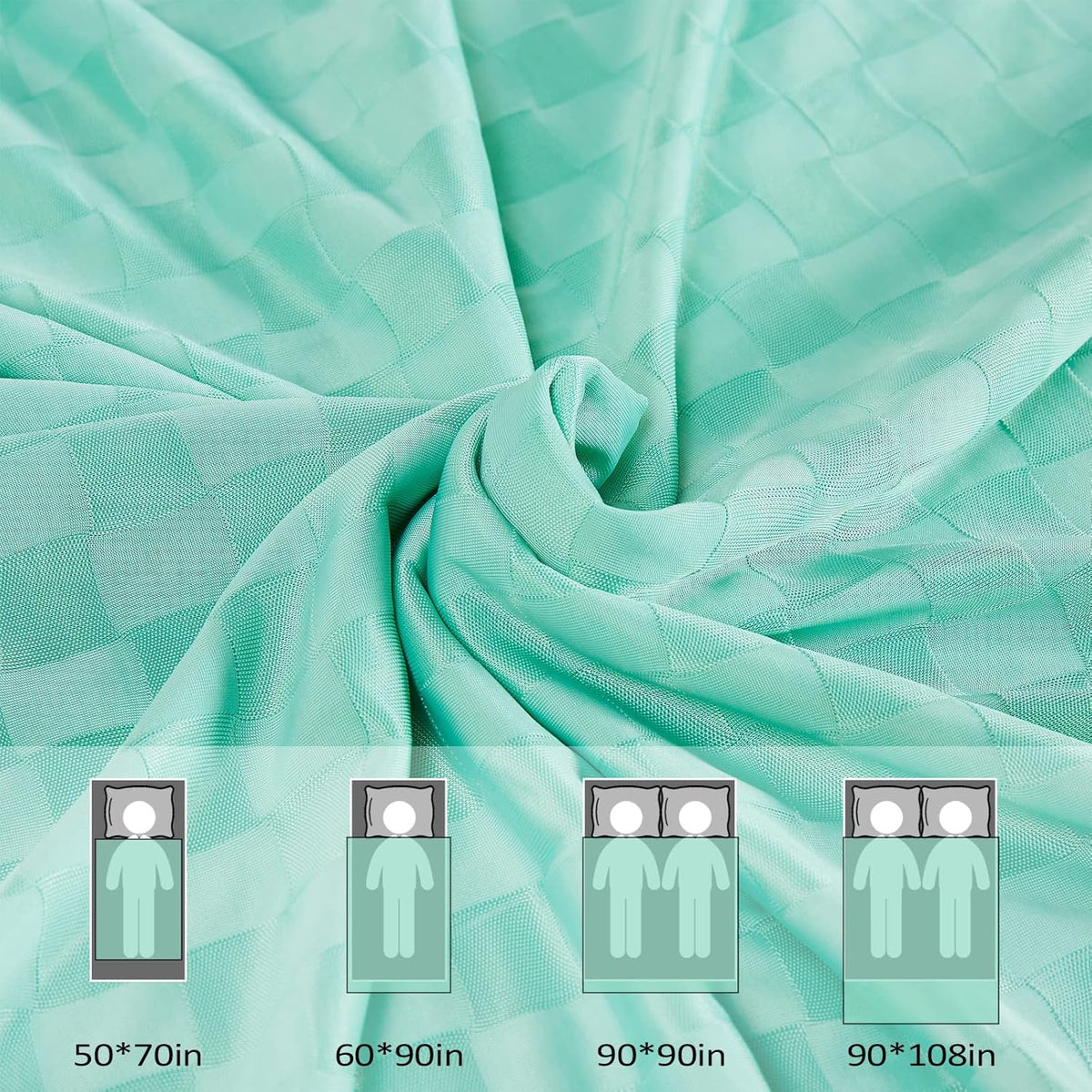 ChillEase | Manta refrescante con tecnología Arc-Chill para quienes pasan calor al dormir | Suave y transpirable para un confort durante todo el año