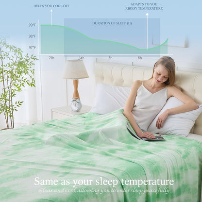 Chill Comfort | Manta refrescante con tejido termorregulador | Suave y transpirable para mayor confort durante todo el año