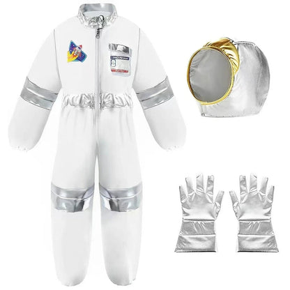 Explorer Kids | Space Explorer Jumpsuit with Bright Astronaut Design | Fun Costume for Creative Adventures