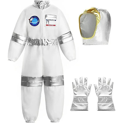 Explorer Kids | Space Explorer Jumpsuit with Bright Astronaut Design | Fun Costume for Creative Adventures