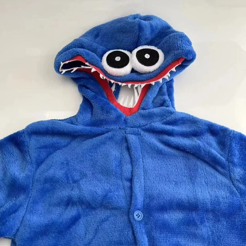 Cozy Monster Jumpsuit for Kids | Plush Full-Body Costume for Fun