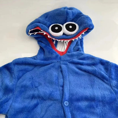 Cozy Monster Jumpsuit for Kids | Plush Full-Body Costume for Fun