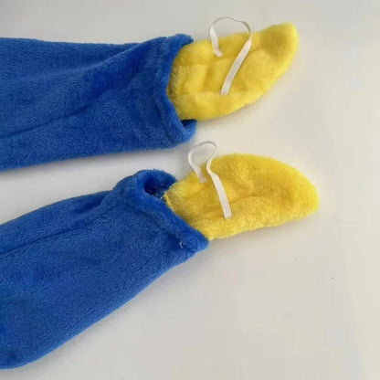 Enterizo de Monstruo Acogedor | Disfraz de Peluche para Niños con Capucha para Diversión en Halloween