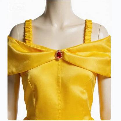 Sueños Encantados | Vestido de gala de princesa para niña con diseño elegante | Perfecto para disfraces y celebraciones