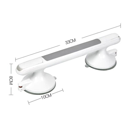 Suction Safety Rail for Bathroom Stability & Support – No-Drill Assist Handle for Shower, Tub & Toilet – Non-Slip Grab Bar for Seniors