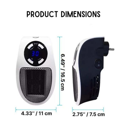 Ceramic Tower Heater White 345 sq ft Adjustable Temp Remote Timer Portable Indoor Warming Fan for Bedroom Bathroom Office Living Room
