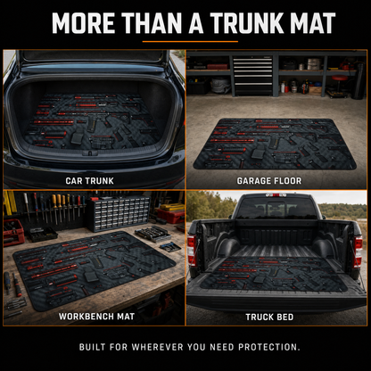 ArsenalPro™ – Tactical Universal Trunk Mat