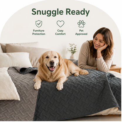 Ortekor Double-Sided Soft Dog Blanket