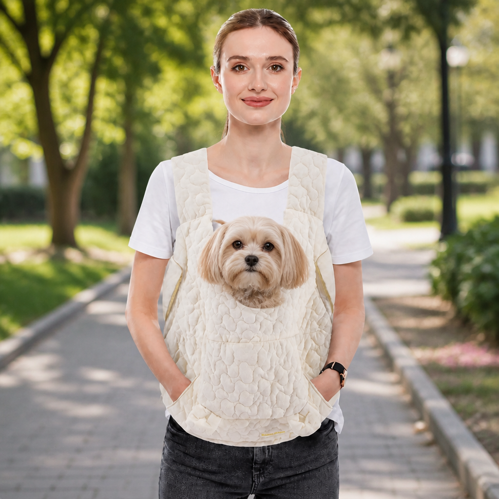 Ortekor Waterproof & Windproof Hands-Free Pet Carrier (Front Chest Backpack)