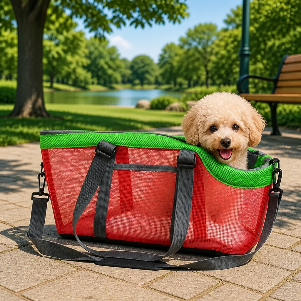 Ortekor Breathable Mesh & Adjustable Strap Travel Carrier