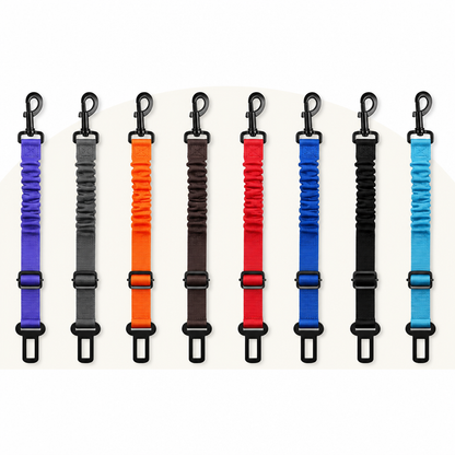 Ortekor Adjustable Shock-Absorbing Dog Car Seat Belt