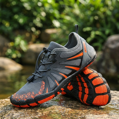 Toe Pocket Water Shoes for Men – Lightweight Quick-Dry Aqua Socks for Beach, Swimming & Pool