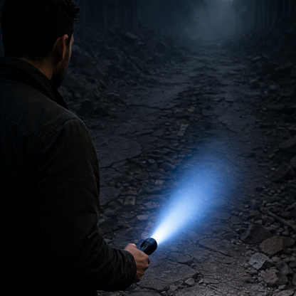 Tactical Torch | High Power Flashlight with Waterproof Design | Reliable Emergency Tool for Outdoor Adventures