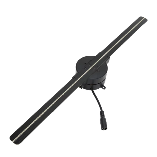 3D Holographic Fan Display – App-Controlled Floating LED Projector for Retail, Events & Advertising