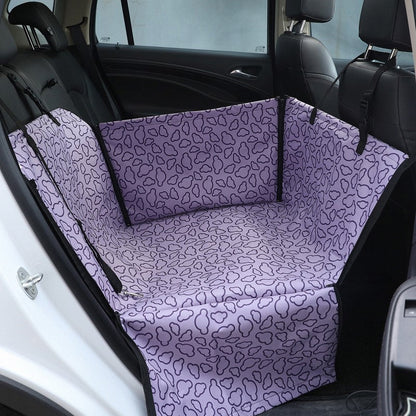 WAGGISEAT | Asiento de coche impermeable para perros con diseño acolchado | Protección segura para viajes cómodos