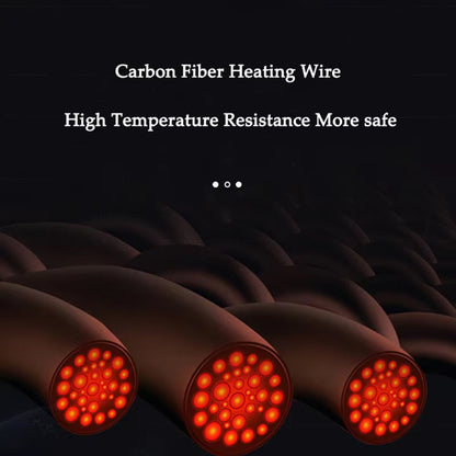 Electric Heated Hoodie with 17 Heating Zones & Dual Temperature Controls for Winter Warmth