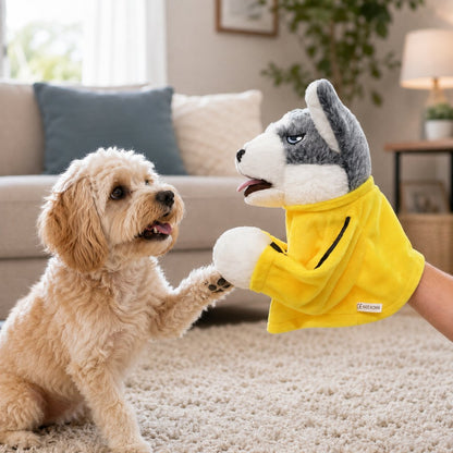 Ortekor Interactive Boxing Pet Puppet for Indoor Play – Squeeze-to-Punch Sound Toy for Bored Dogs & Cats
