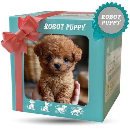 Juguete de peluche animado realista para perro, funciona con pilas, suave, compañero de abrazos para niños y adultos mayores, alternativa a mascota de compañía