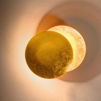 Crescent Moon Wall Sconce – Ambient LED Light Fixture for Living Room, Bedroom & Hallway – Modern Minimalist Design with Soft Warm Glow