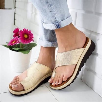 Sandalias con soporte para el arco para mujer con plantilla acolchada y refuerzo lateral para comodidad durante todo el día