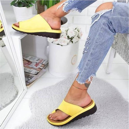 Sandalias con soporte para el arco para mujer con plantilla acolchada y refuerzo lateral para comodidad durante todo el día