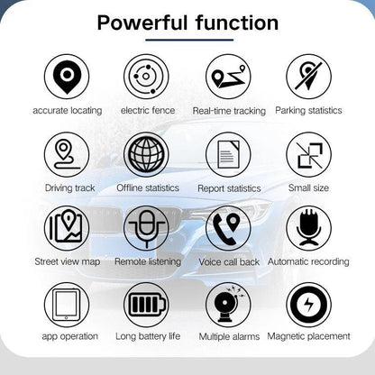 Portable Location Device with Magnetic Mount for Vehicles, Pets & Valuables – Real-Time 4G Tracking, 30-Day Battery Life, IP67