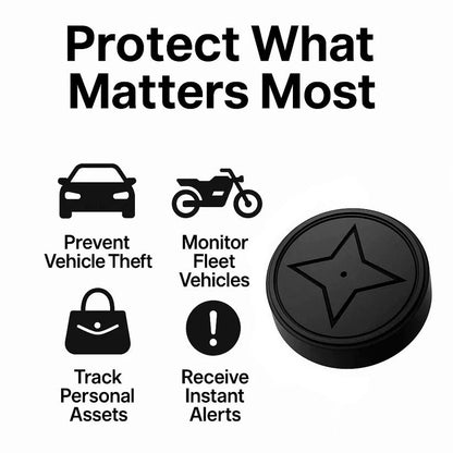 Portable Location Device with Magnetic Mount for Vehicles, Pets & Valuables – Real-Time 4G Tracking, 30-Day Battery Life, IP67