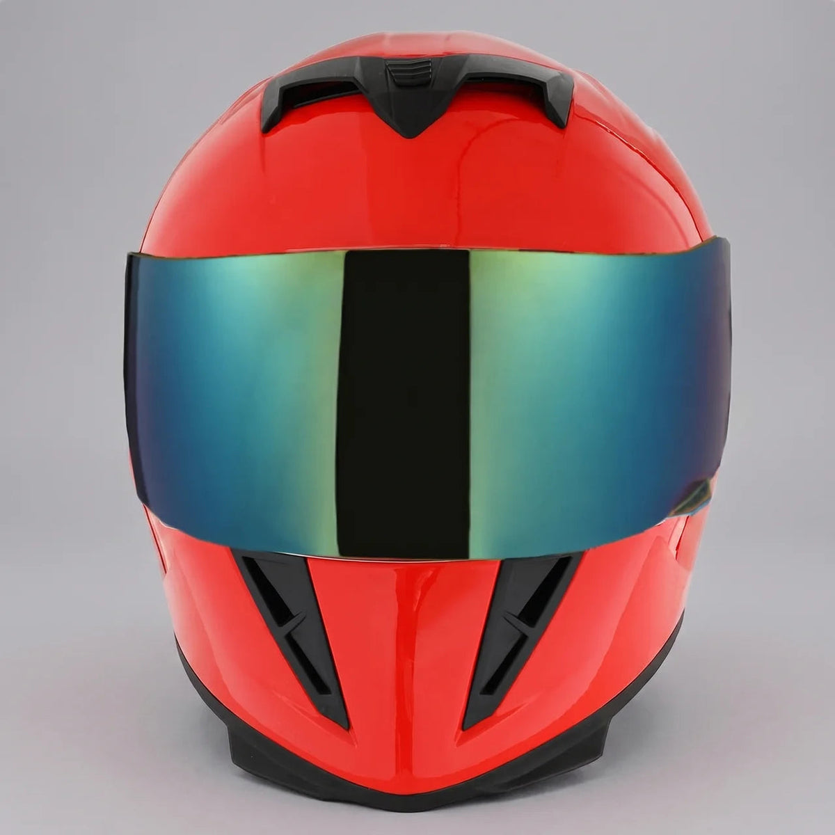 Redline | Full-Face Motorcycle Helmet with Mirrored Visor | Enhanced Safety and Comfort for Riders