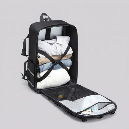 Rider's Choice | 30L Motorcycle Riding Backpack with Helmet Carry System | Organized for Daily Commuting