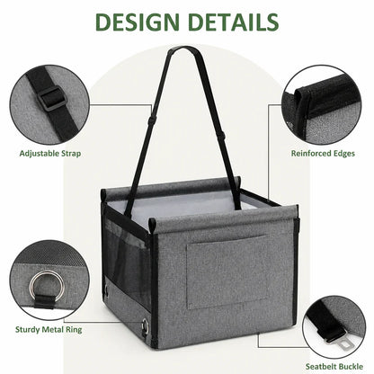 Ortekor Waterproof & Foldable Safety Mesh Car Seat