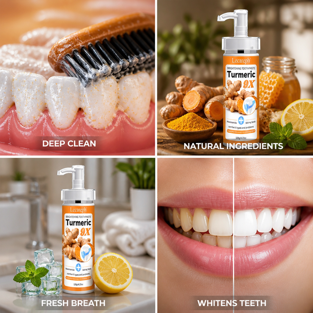 Hydroxyapatite Whitening Toothpaste (Turmeric & Bee Venom)