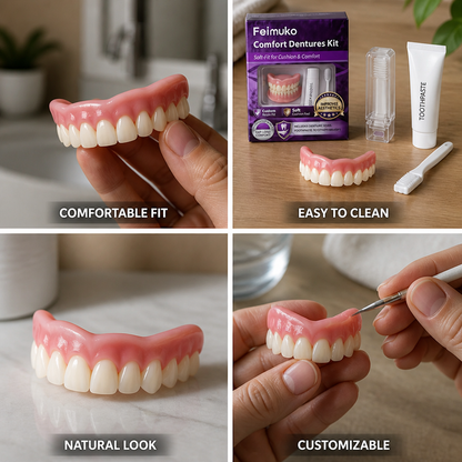 Custom-Moldable Comfort-Fit Snap-On Veneers Kit
