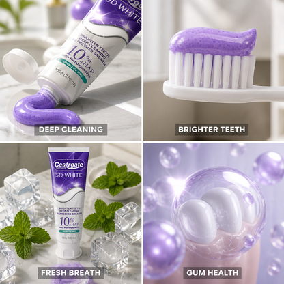 10% Hydroxyapatite Whitening Toothpaste