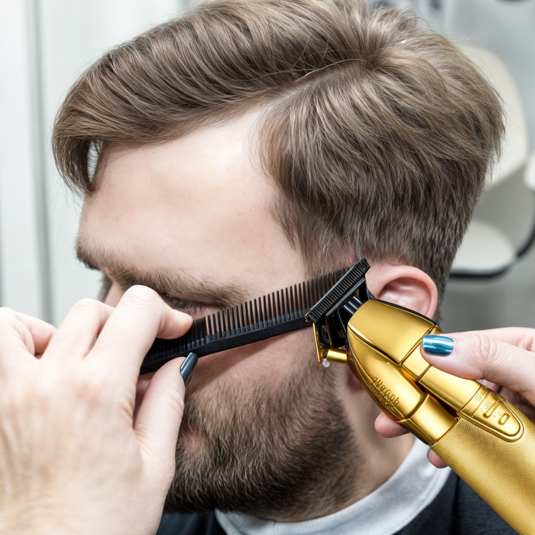 Cortapelos profesional | Recortadora ajustable para hombres con diseño ergonómico | Aseo versátil para todo tipo de cabello