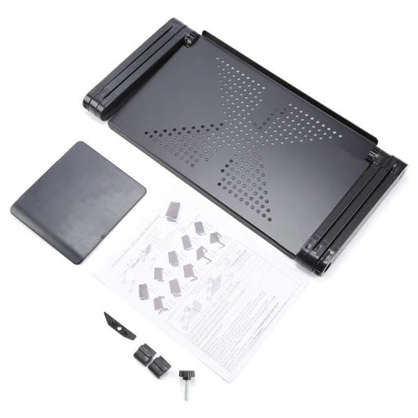 Soporte portátil de aluminio refrigerante para ordenador portátil