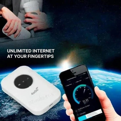 Punto de acceso WiFi móvil compacto para viajes