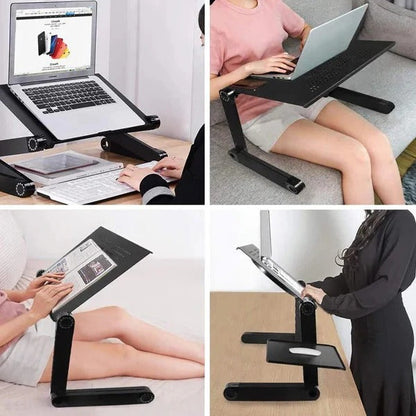 Soporte Portátil Refrigerante para Laptop con Base Plegable