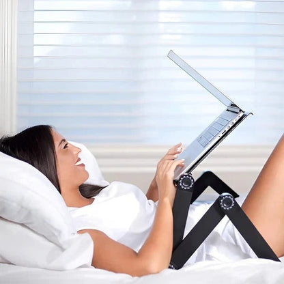 Soporte Portátil Refrigerante para Laptop con Base Plegable