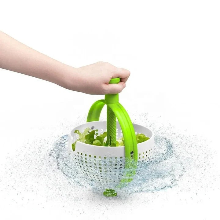 Bol centrifugador para limpiar vegetales