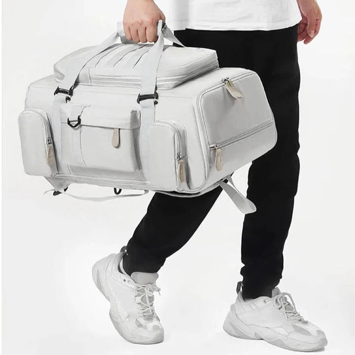 Mochila de senderismo duradera con espacio de almacenamiento adicional