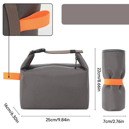 Bolsa térmica plegable para el almuerzo